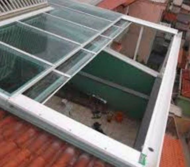 Cobertura de Vidro Abre e Fecha Cotação São Caetano do Sul - Cobertura Abre e Fecha de Garagem