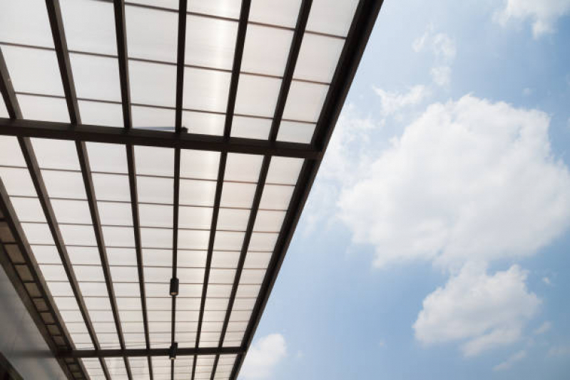 Cobertura Externas Transparentes Alumínio - Cobertura Transparente para Telhados