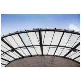 telhados e coberturas transparentes sob medida Penha
